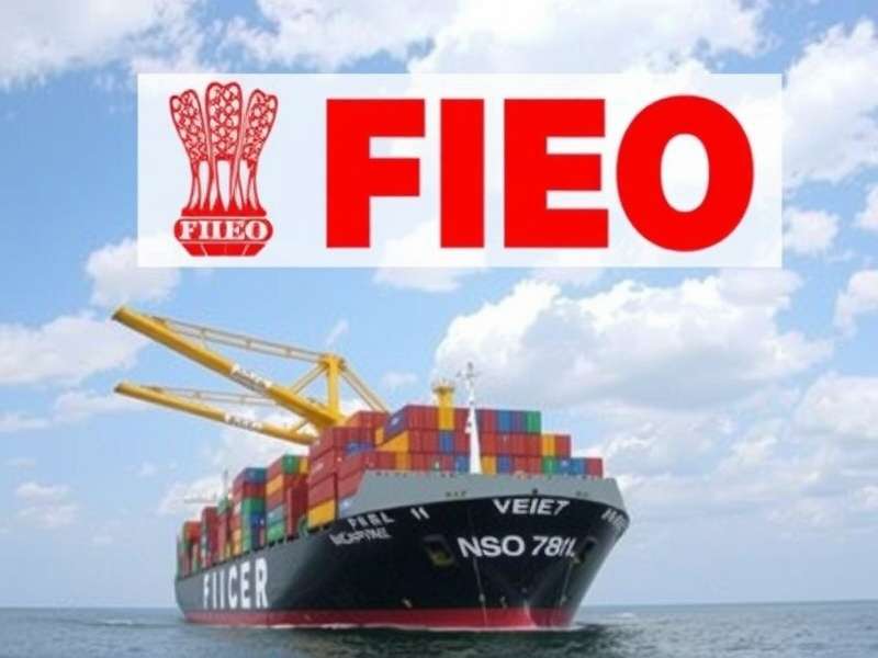 International trade fair exhibition with multiple country pavilions